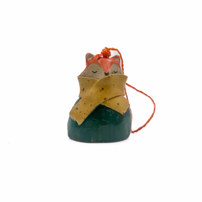 clopotel-vulpita-ceramica